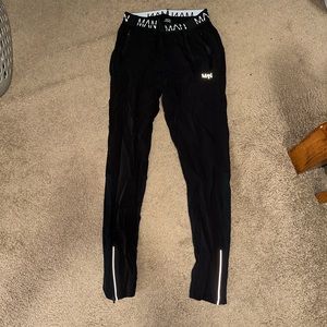 Boohoo man active lightweight track pant size small men’s